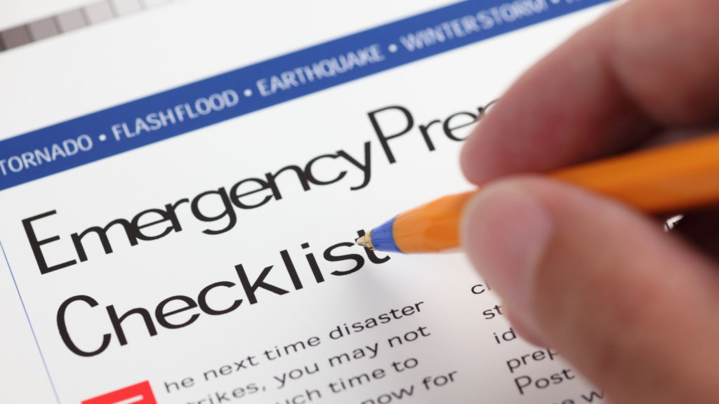 Emergency Readiness & Response Checklist